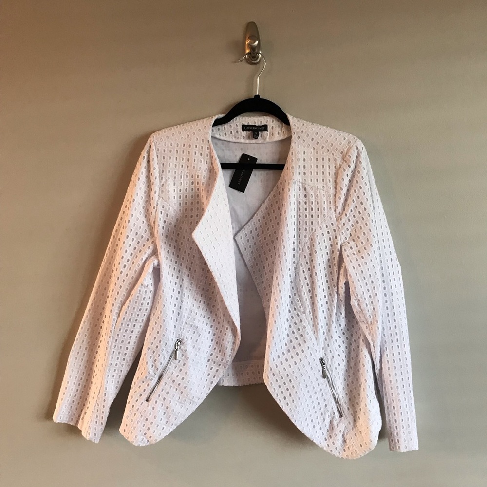 Lane Bryant open front blazer